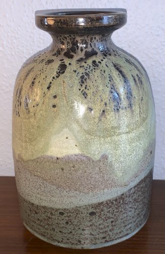 Daniel de Montmollin à Taizé remarquable vase en grès