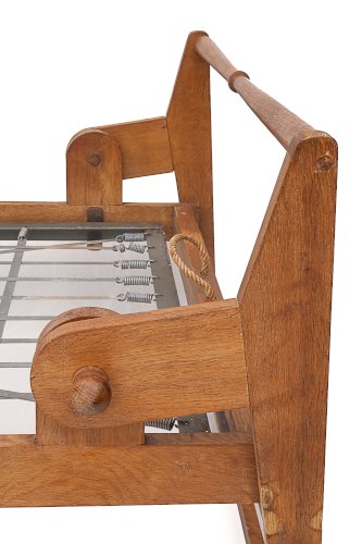 Daybed ancien pliable par Guillerme et Chambron