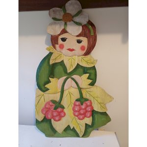 Déco Bois Peint  Mamie Framboise 