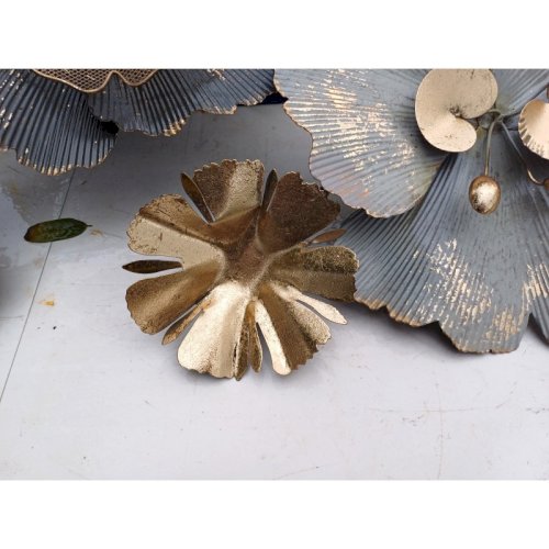 Déco Métal  Fleurs 