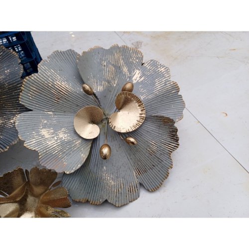 Déco Métal  Fleurs 