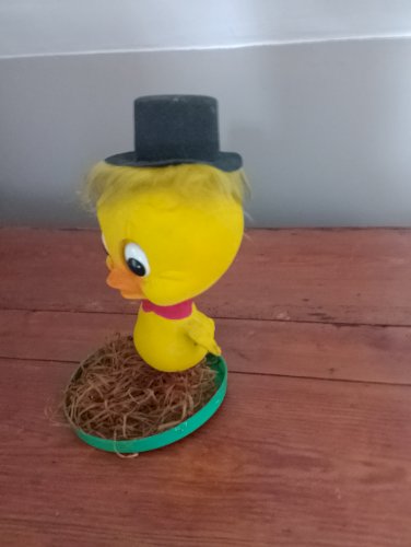 Décoration de Pâques canards datant des années 1970