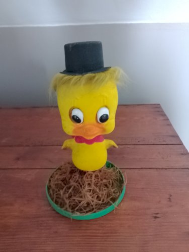 Décoration de Pâques canards datant des années 1970