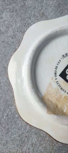 Décoration murale ARTECER Cuerda Seca , Or 18 carats