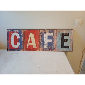 Advertising Decoration Tin Coffee