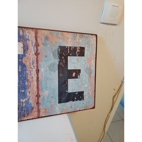 Décoration Publicitaire  Café en Tole