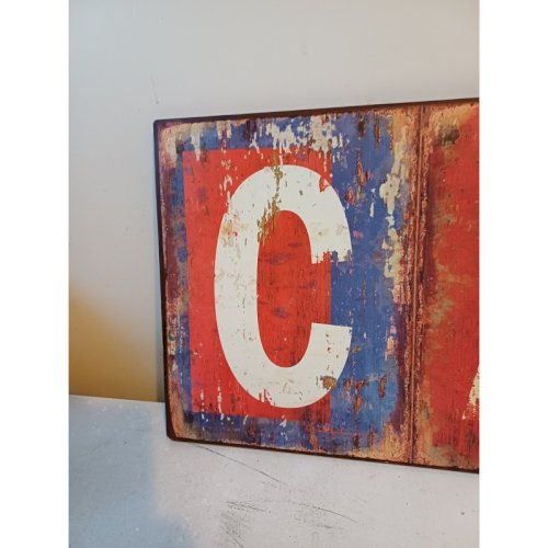 Décoration Publicitaire  Café en Tole