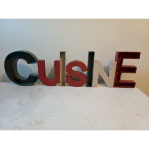 Decoration Advertising Tin Kitchen