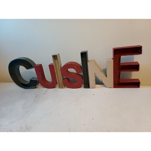 Décoration Publicité Cuisine en Tole