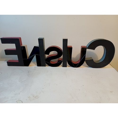 Décoration Publicité Cuisine en Tole