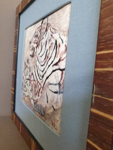 Décoration tigre blanc inspiré par Danielle Beck
