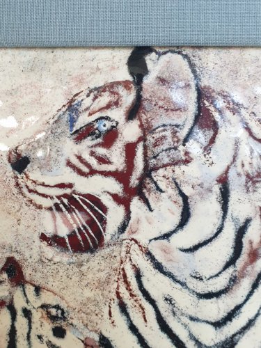 Décoration tigre blanc inspiré par Danielle Beck
