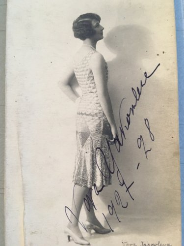 Dedicace Photo Carte Postale Original Autographe Chanteur Opéra Claudel, Rosen..