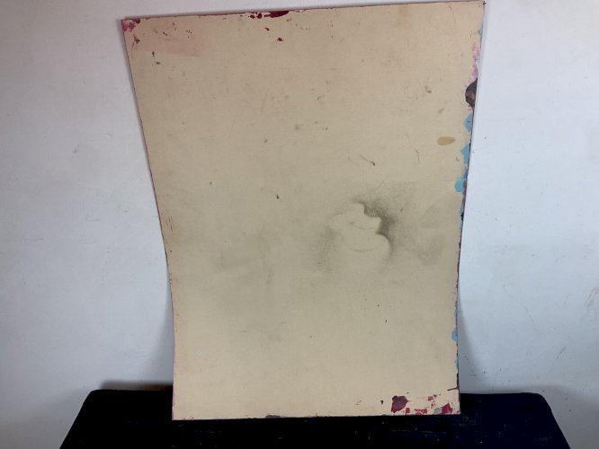 DELAFOSSE LAURENT (1990) - PEINTURE SUR CARTON - Signée - Art moderne - XX