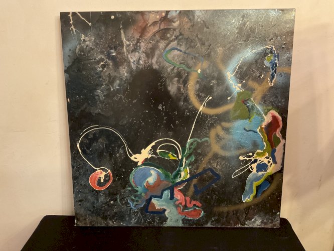 DELAFOSSE LAURENT (1991) - PEINTURE SUR PANNEAU - Signée - Art moderne - XX