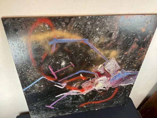 DELAFOSSE LAURENT (1992) - PEINTURE SUR PANNEAU - Signée - Art moderne - XX