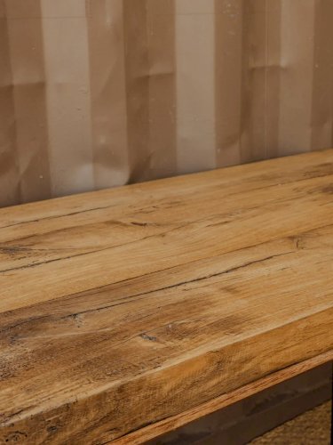 Denise, la table à manger bistro en bois N°58