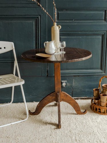 Denise, la table à manger bistro en bois N°65