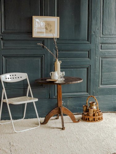 Denise, la table à manger bistro en bois N°65