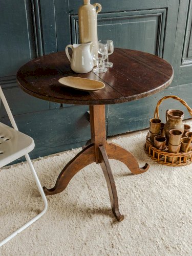 Denise, la table à manger bistro en bois N°65