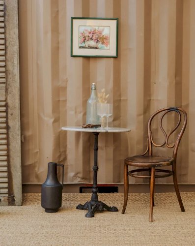 Denise, la table de bistro en marbre N°52