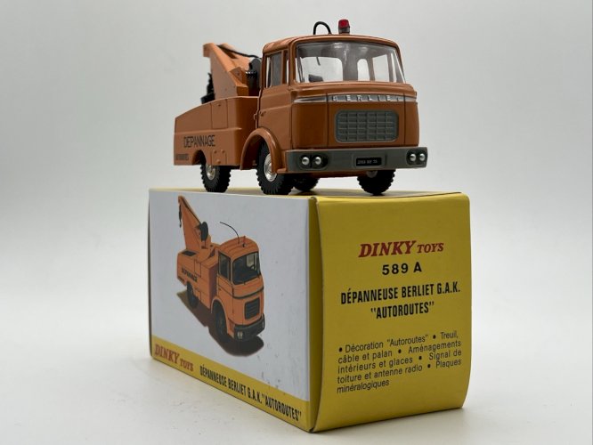 Dépanneuse Berliet GAK Autoroutes 589A 1/43 Dinky Toys Atlas