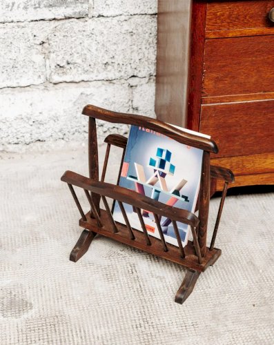 Désiré, le porte-revues en bois N°46