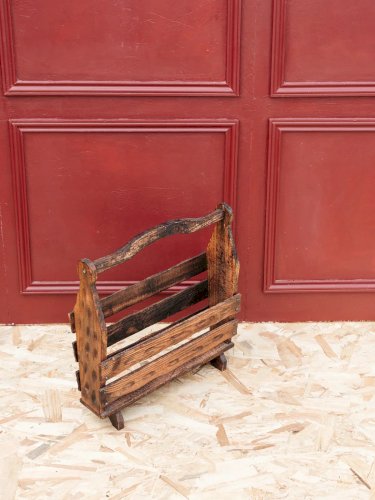 Désiré, le porte-revues en bois N°76