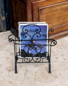 Désiré, le porte-revues en fer forgé N°109