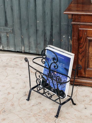 Désiré, le porte-revues en fer forgé N°109
