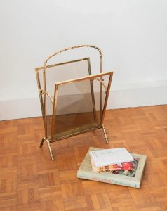 Desire, the brass magazine rack Maison Baguès No. 145