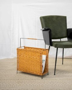 Désiré, le porte-revues en osier N°106