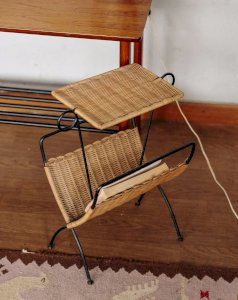 Desire, the wicker magazine rack No. 80