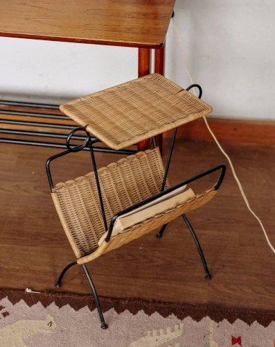 Désiré, le porte-revues en osier N°80