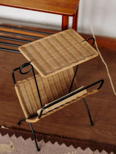 Désiré, le porte-revues en osier N°80