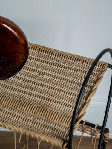 Désiré, le porte-revues en osier N°98