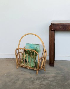 Desired, the rattan magazine holder No. 103