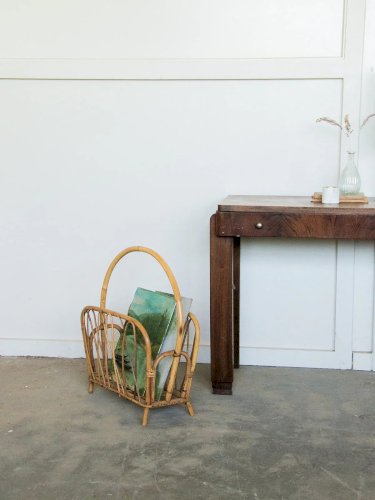 Désiré, le porte-revues en rotin N°103