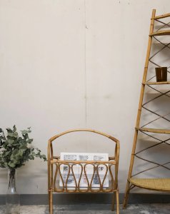 Desire, the rattan magazine rack No. 131