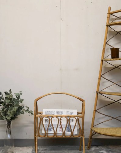 Désiré, le porte-revues en rotin N°131