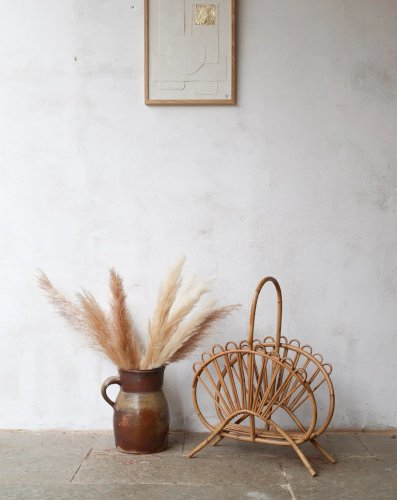 Désiré, le porte-revues en rotin N°153