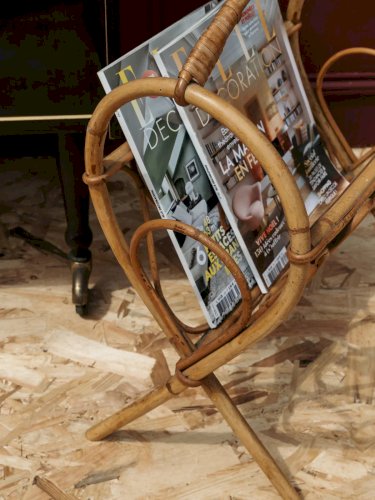 Désiré, le porte-revues en rotin N°53