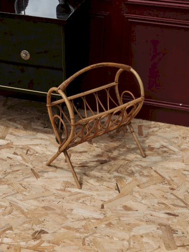 Désiré, le porte-revues en rotin N°53