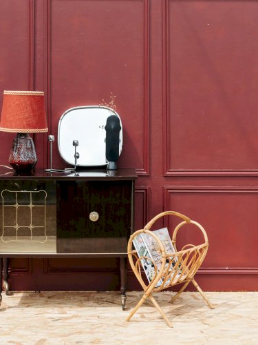 Désiré, le porte-revues en rotin N°53