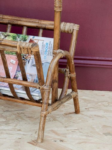 Désiré, le porte-revues en rotin N°63