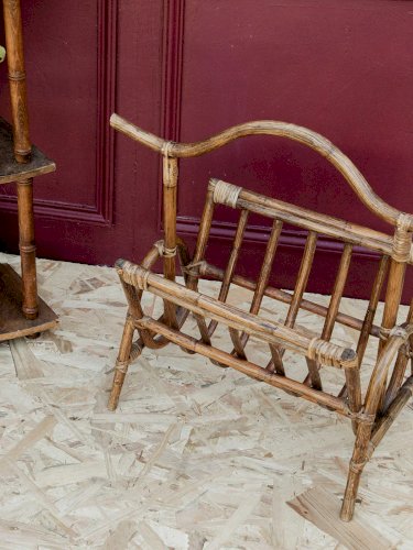 Désiré, le porte-revues en rotin N°63