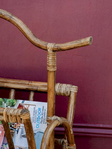 Désiré, le porte-revues en rotin N°63