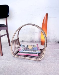 Désiré, le porte-revues en rotin N°71