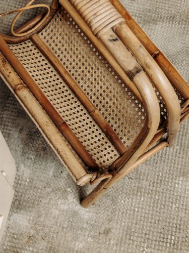 Désiré, le porte-revues en rotin N°72