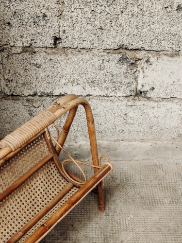 Désiré, le porte-revues en rotin N°72